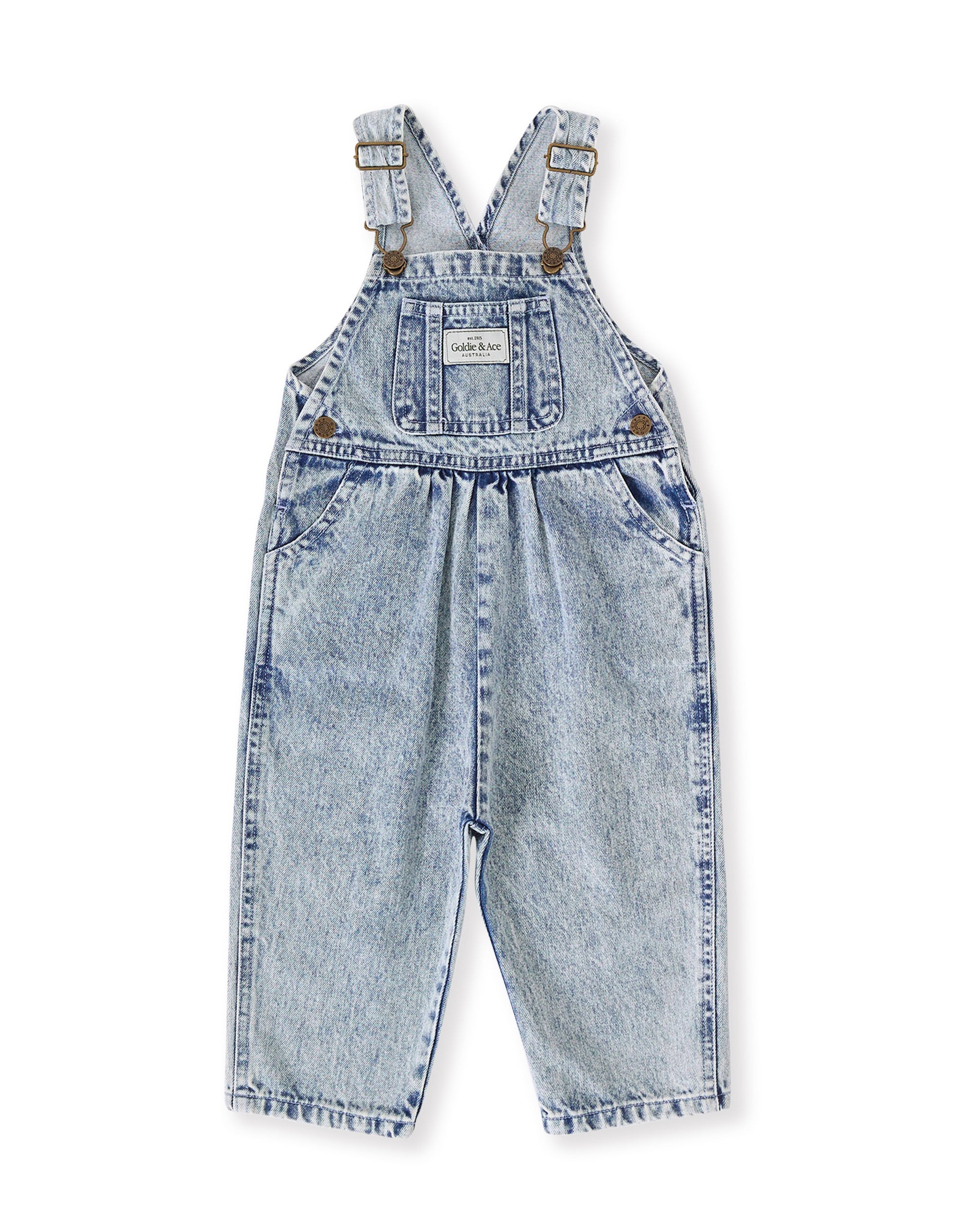 Goldie and Ace Austin Vintage Overalls (lightdenim)