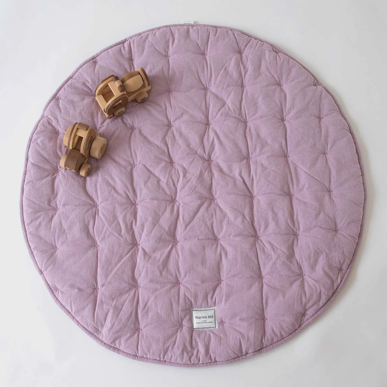 Warren Hill Sandwashed 100% Cotton Playmat (lilac)