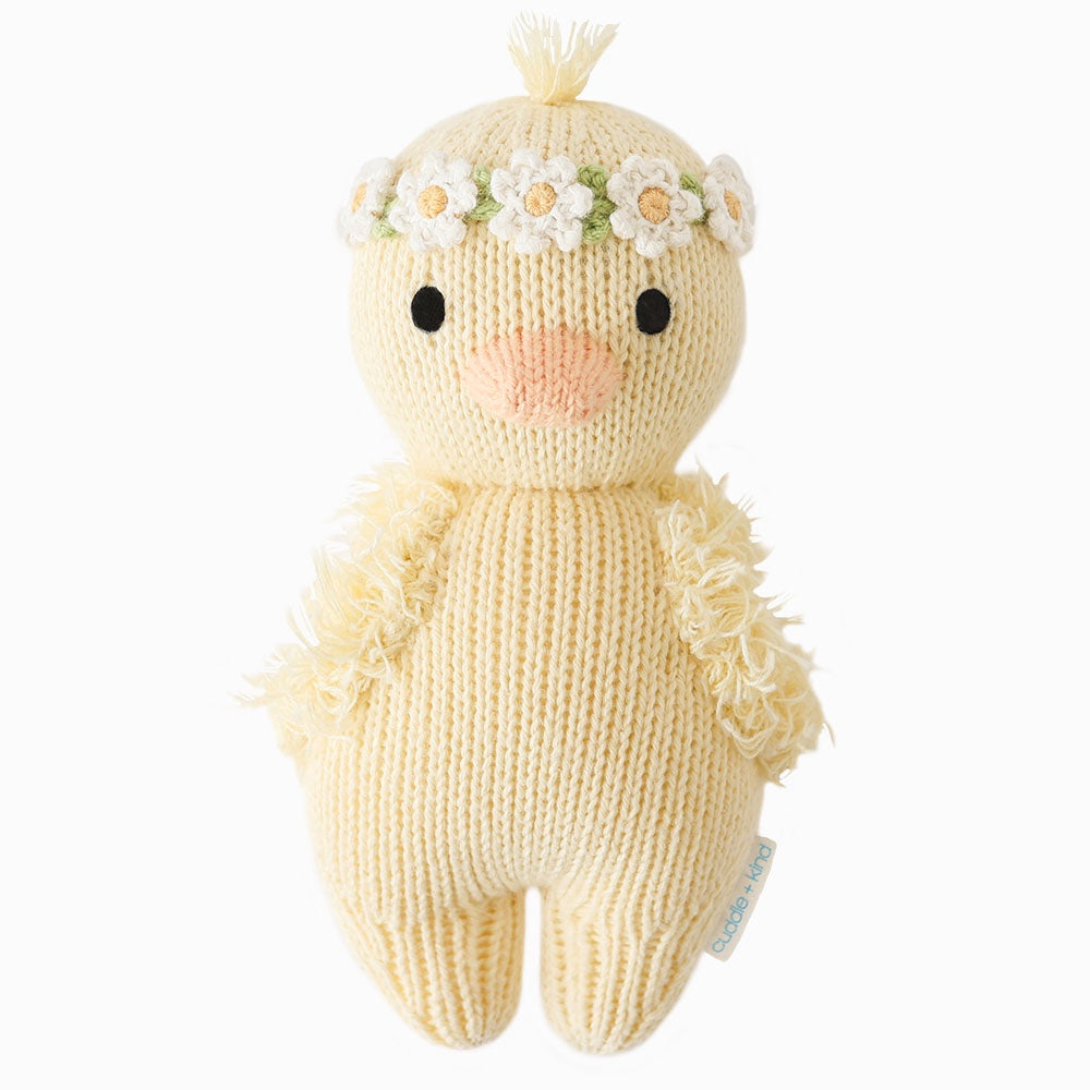 Cuddle and Kind Baby Duckling (ivory floral)