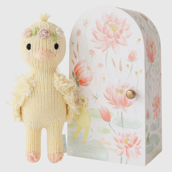 Cuddle and Kind Tiny Flora the Duckling (mauve)