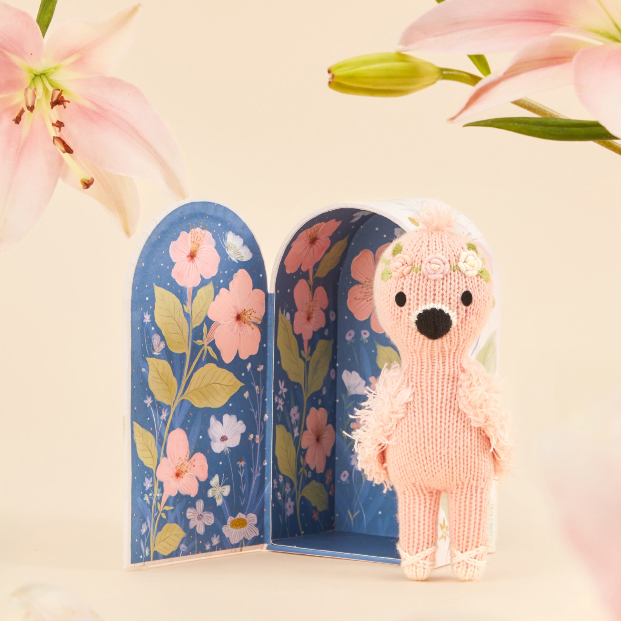 Cuddle and Kind Tiny Penelope the Flamingo