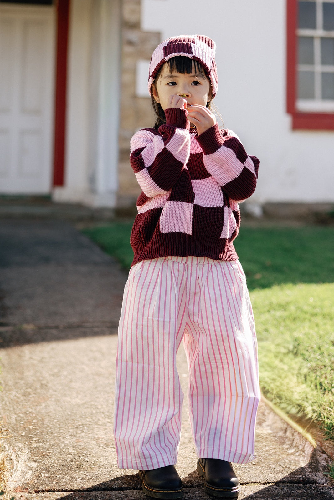 Sunday Siblings Beanie - Soft Pink