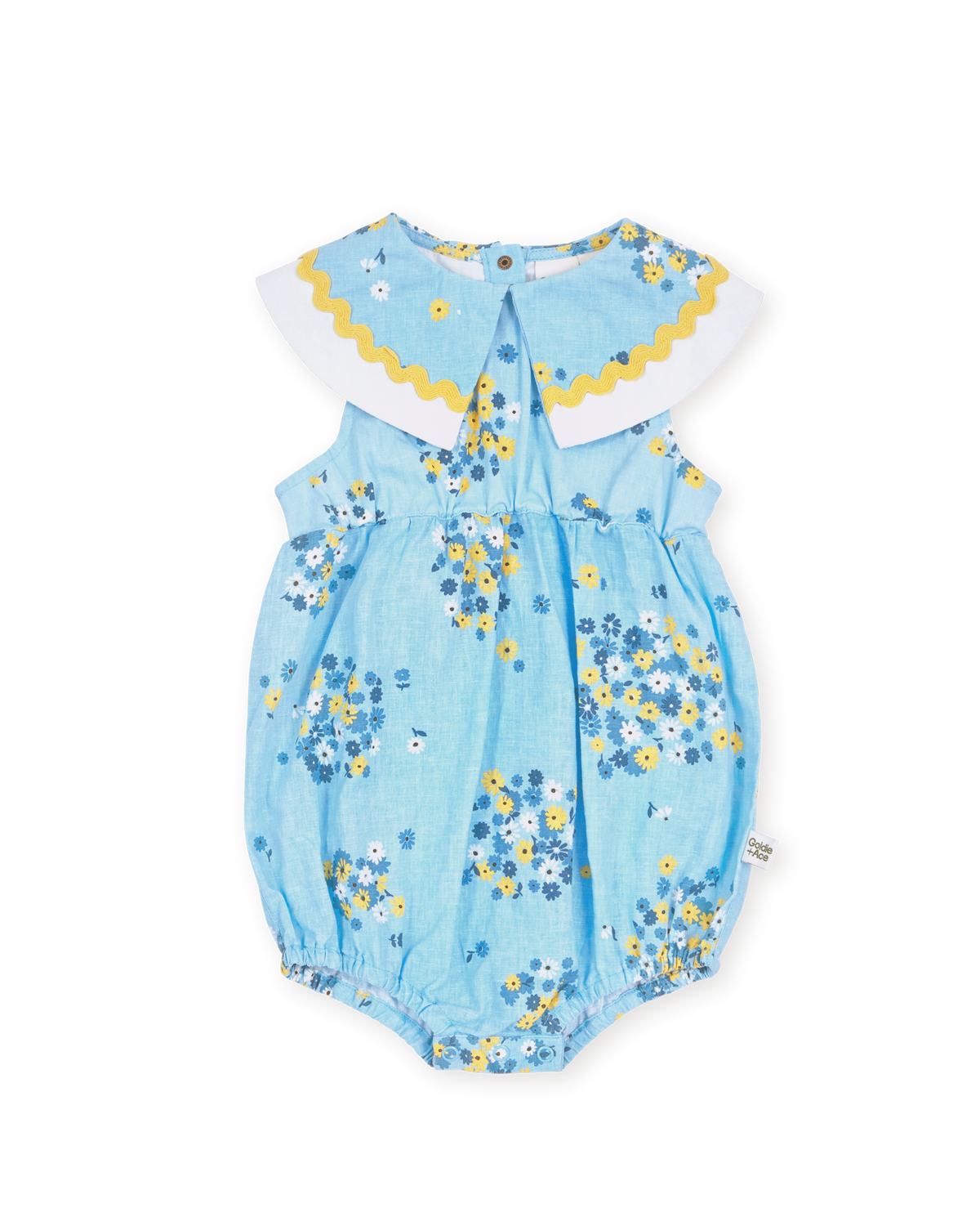Goldie and Ace Ava Collared Romper (floral)