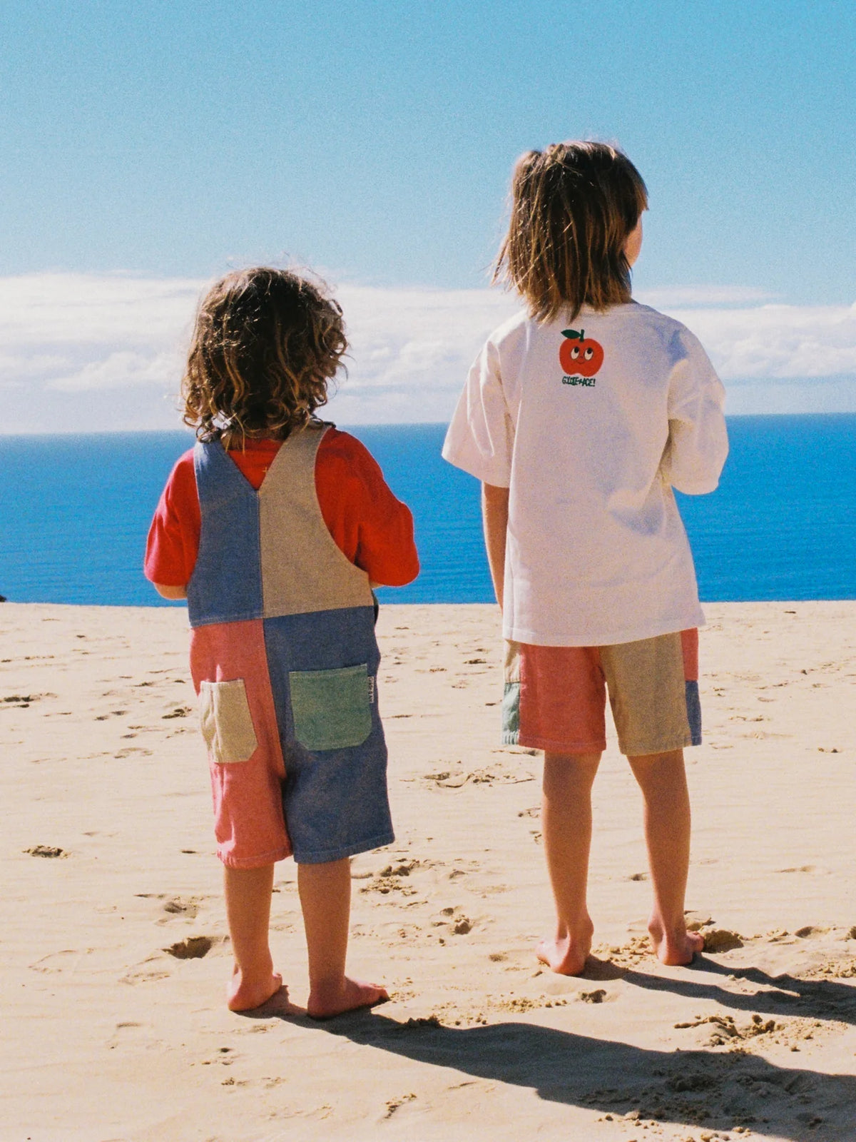 Goldie and Ace Patchwork Stripe Burton Overall (primary)