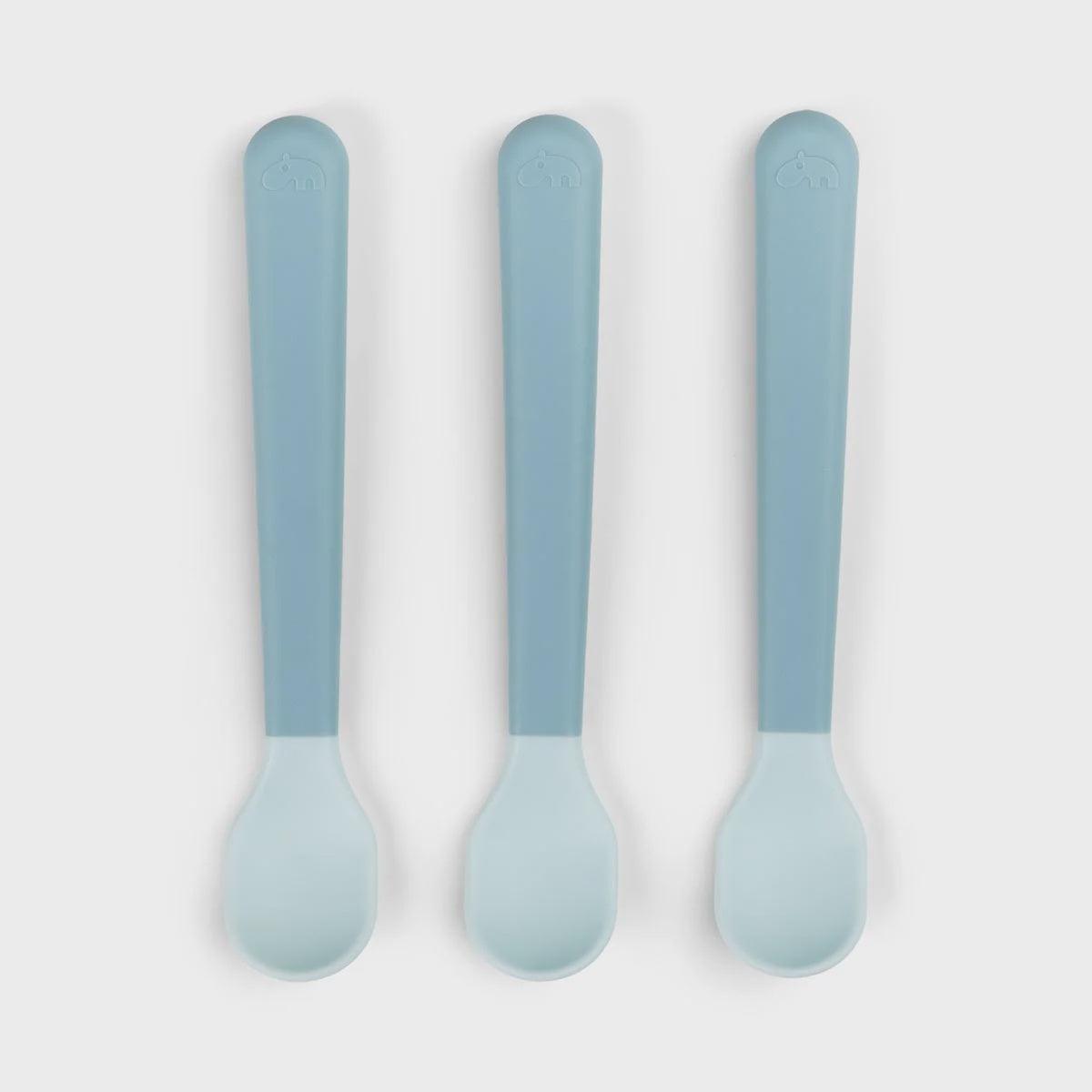 Done By Deer Foodie Easy Grip Spoons (blue)