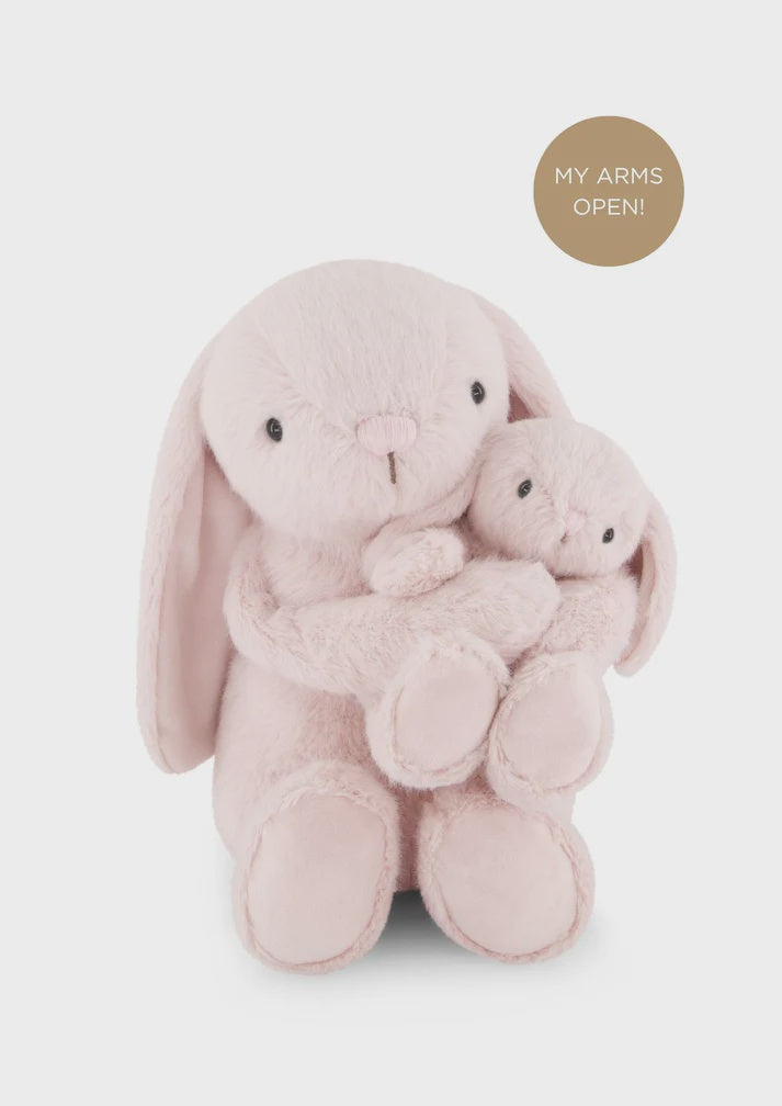 JK Snuggle Bunnie Frankie the Hugging Bunny - Blossom