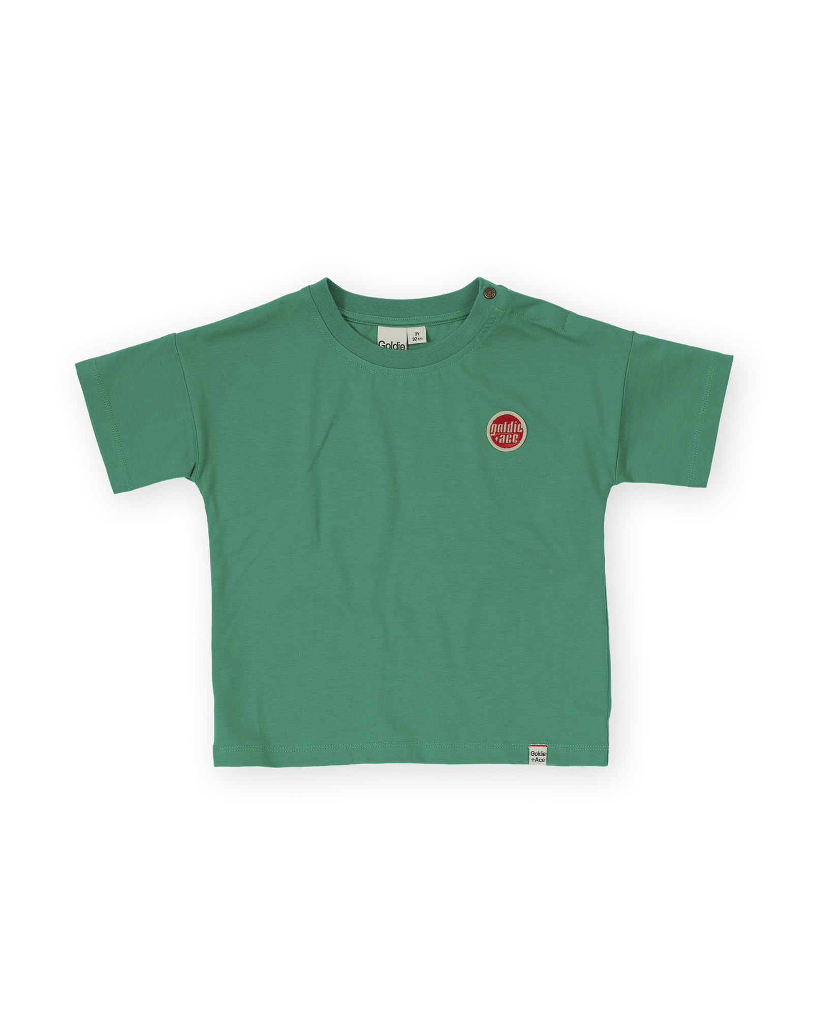 Goldie and Ace Essential Logo T-Shirt (green)