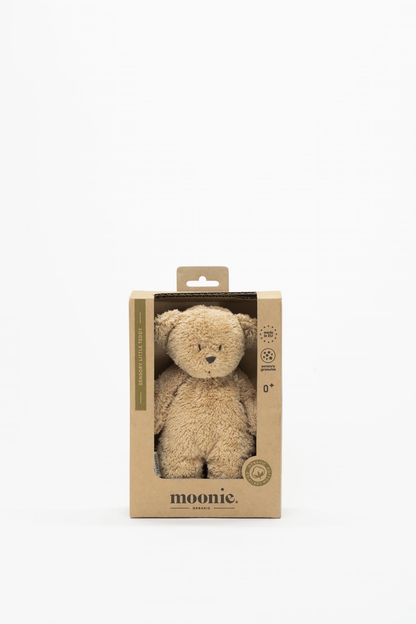 Moonie Organic Sensory Bear (cappuccino)