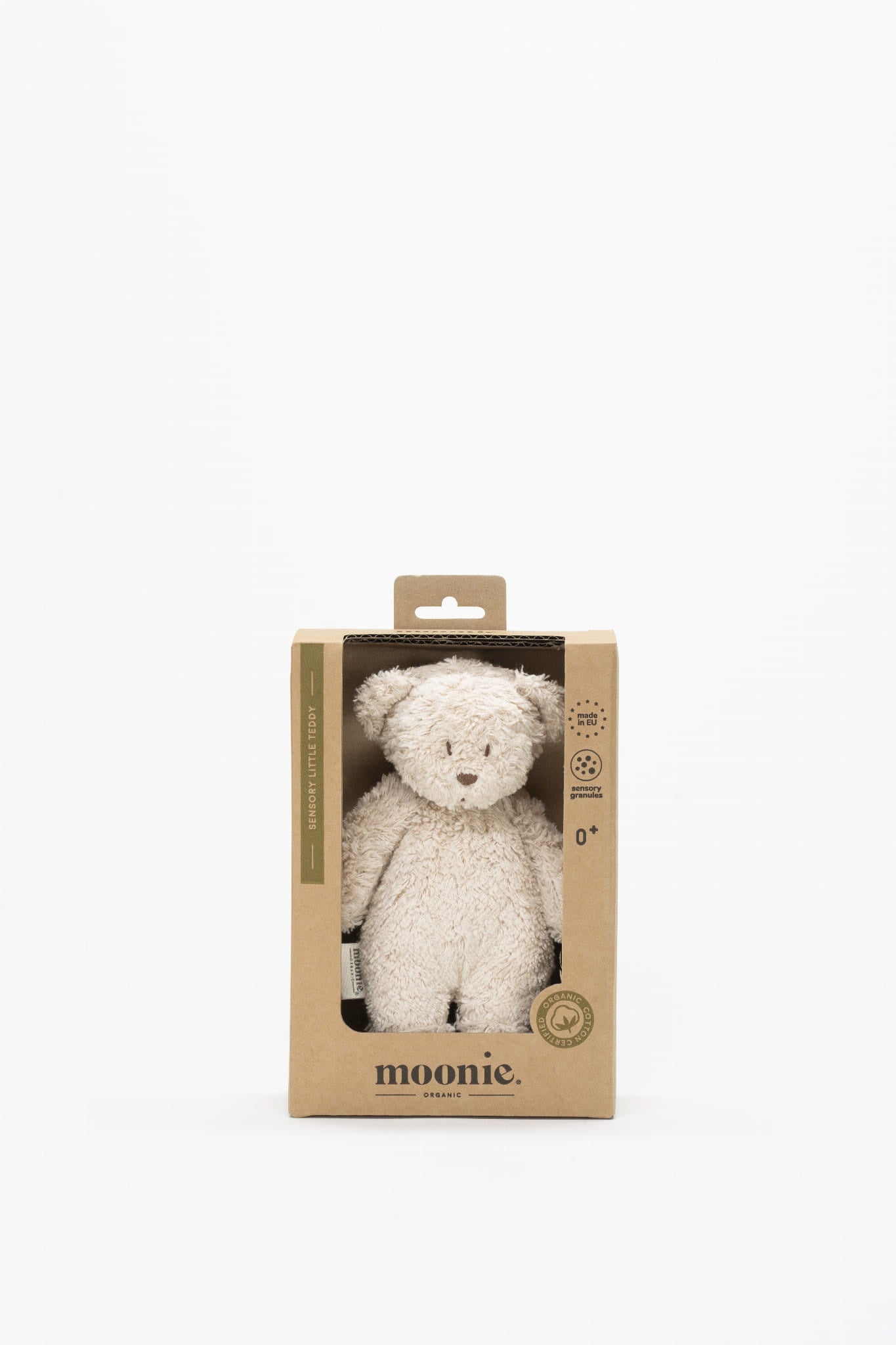 Moonie Organic Sensory Bear (sand)
