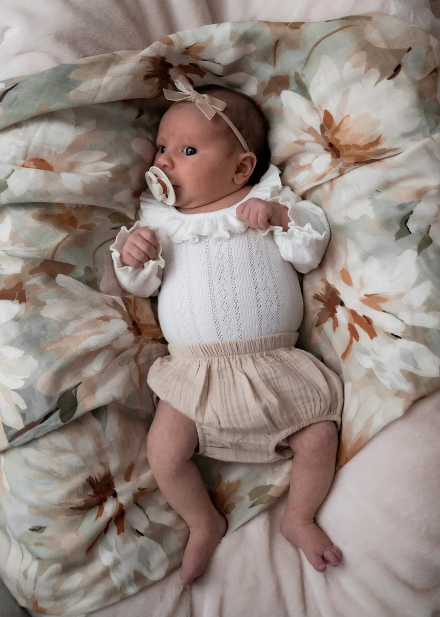 Pop Ya Tot Fringed Everlasting Swaddle