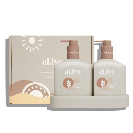 Al.ive Baby Duo Hair/Body Wash and Lotion (calming oatmeal)