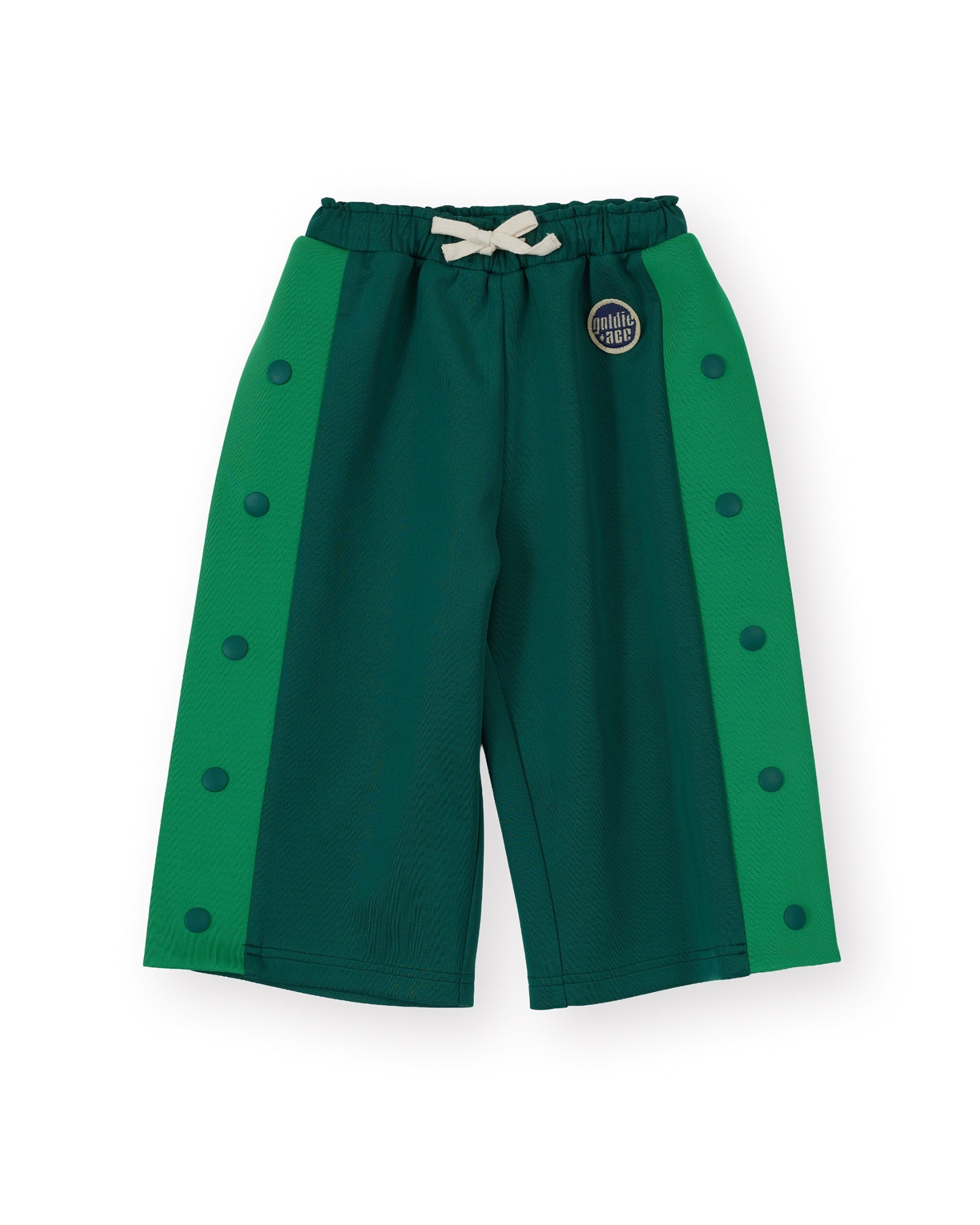Goldie and Ace Logo Track Snap Pant (green)