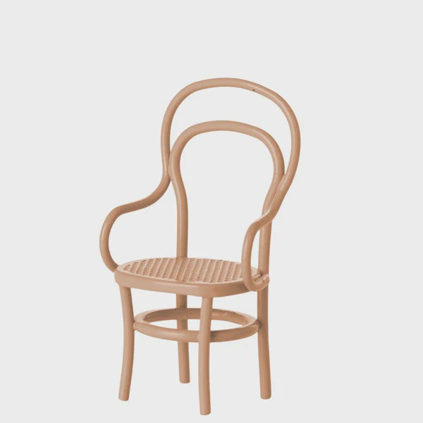 Maileg Vintage Chair Mouse (dark powder)