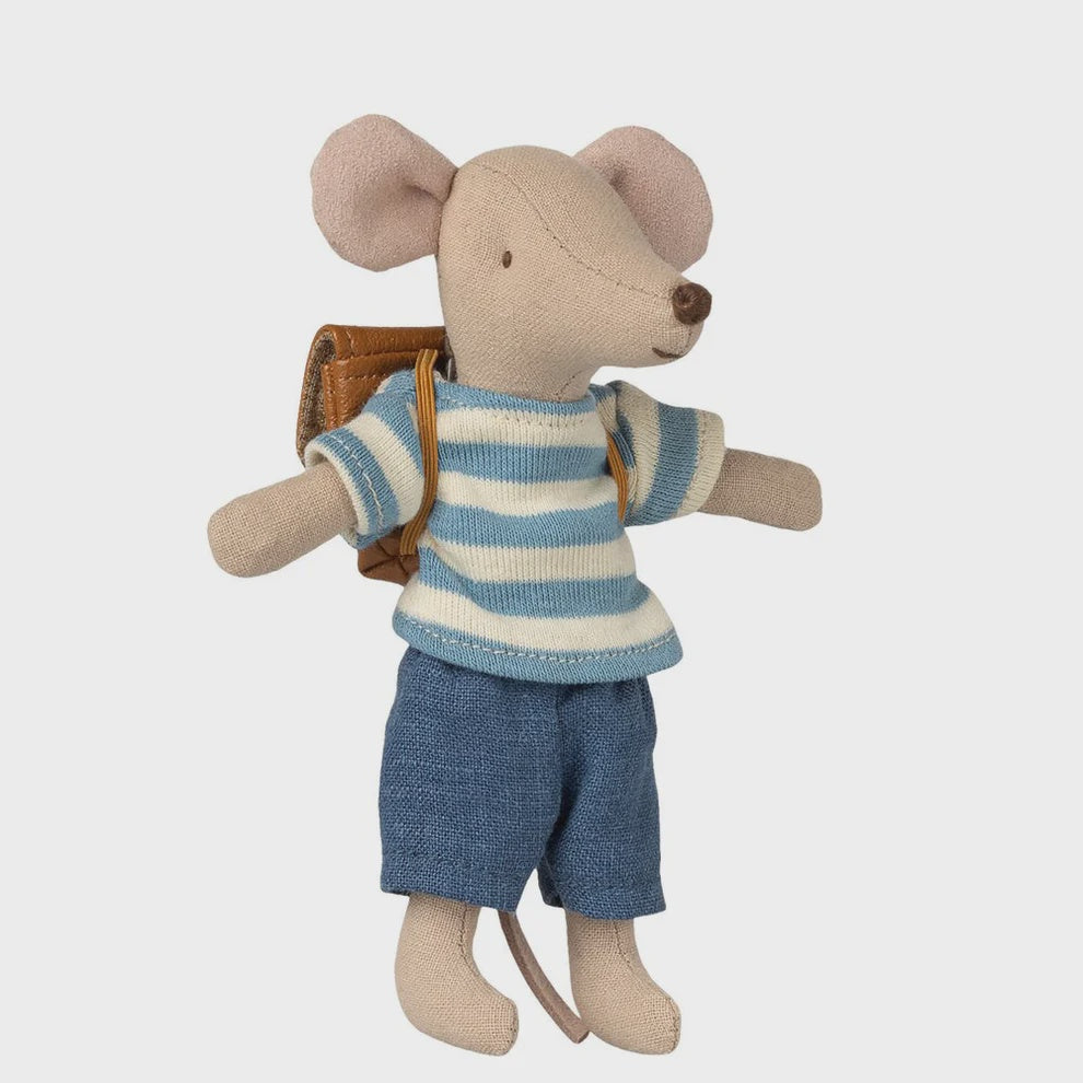 Maileg Mouse Tricycle Mouse Big Brother Brown