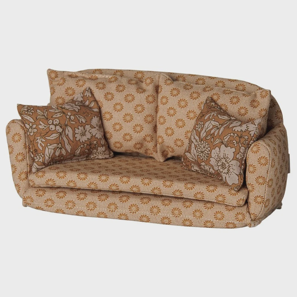 Maileg Sofa Bed Mouse Large Ocher