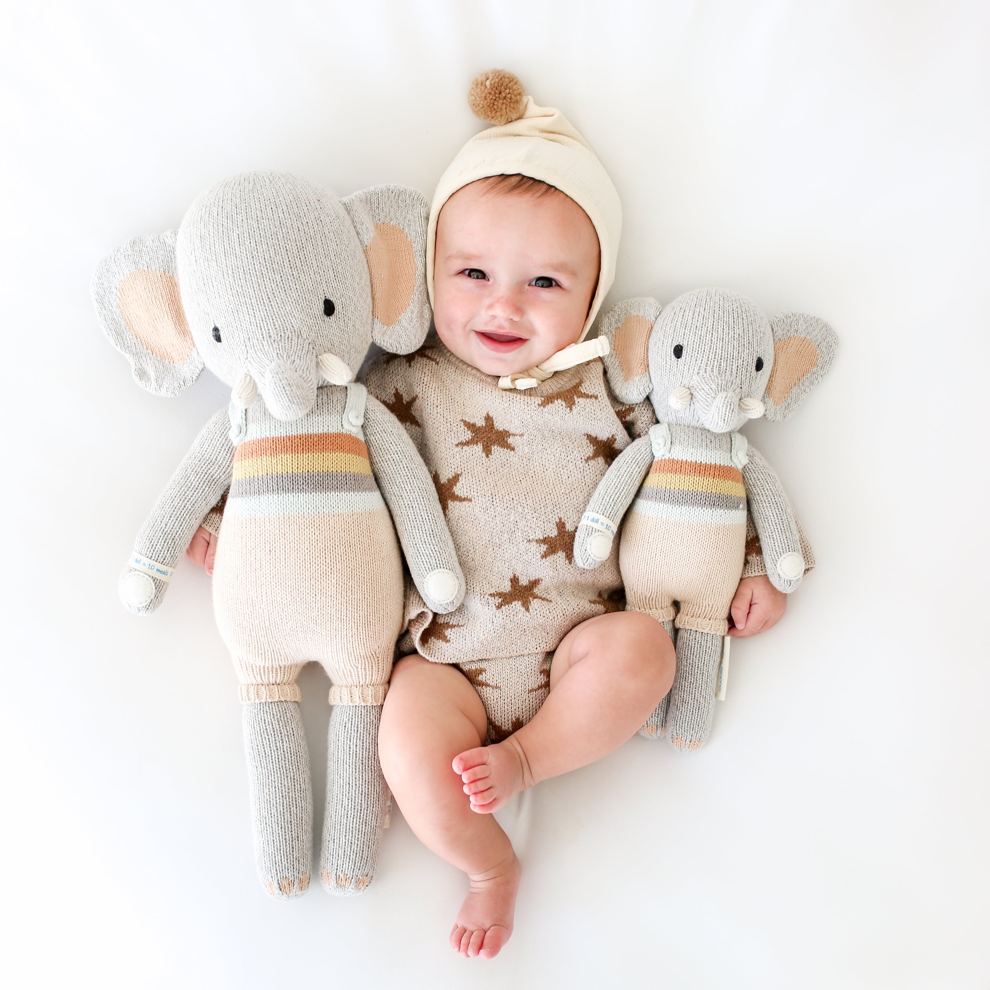 Cuddle and Kind Evan the Elephant