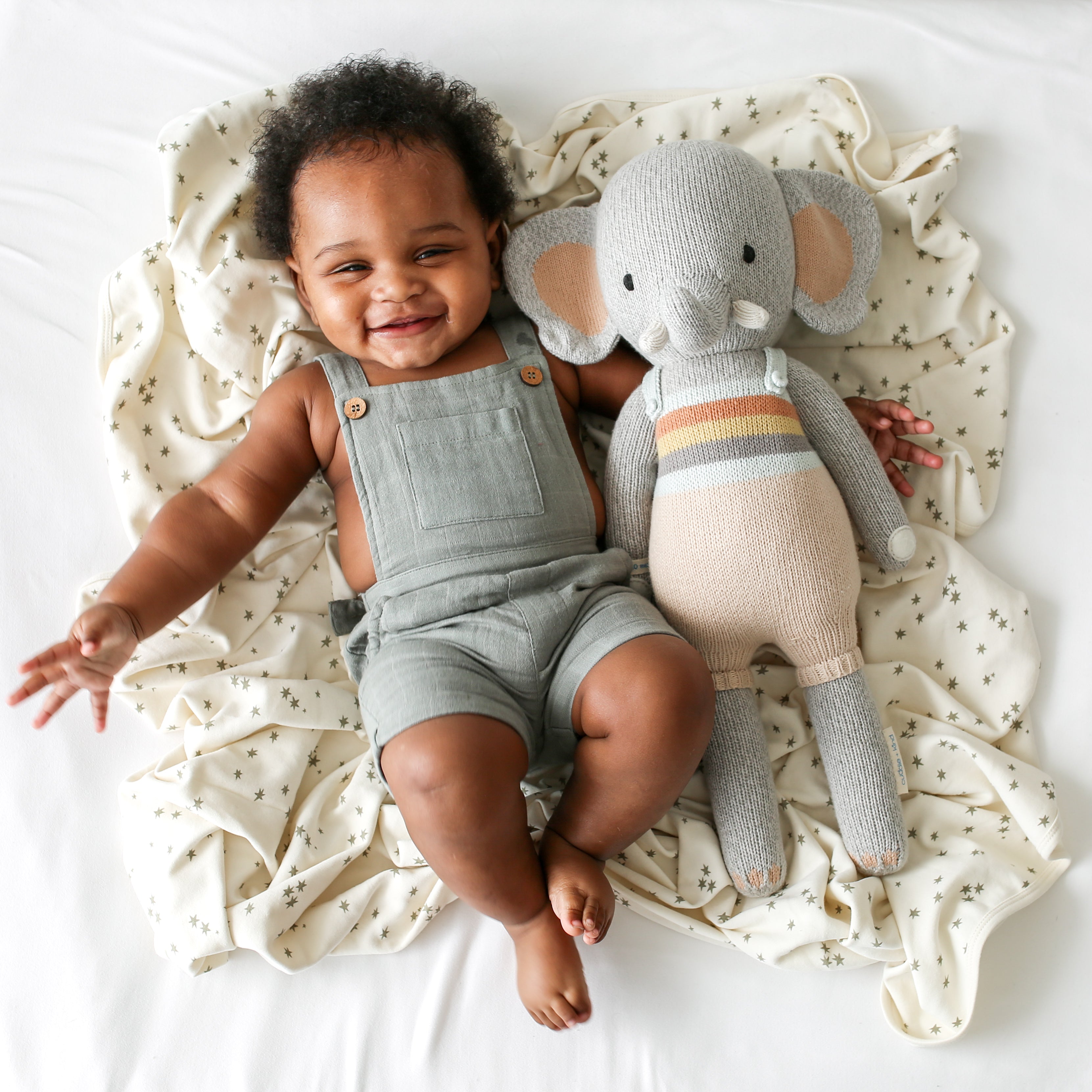 Cuddle and Kind Evan the Elephant