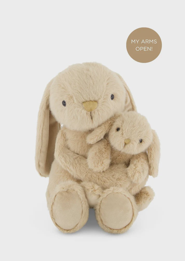 JK Snuggle Bunnie Frankie the Hugging Bunny - Caramel