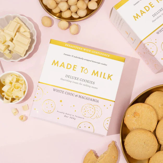Made to Milk White Chocolate & Macadamia Lactation Cookie