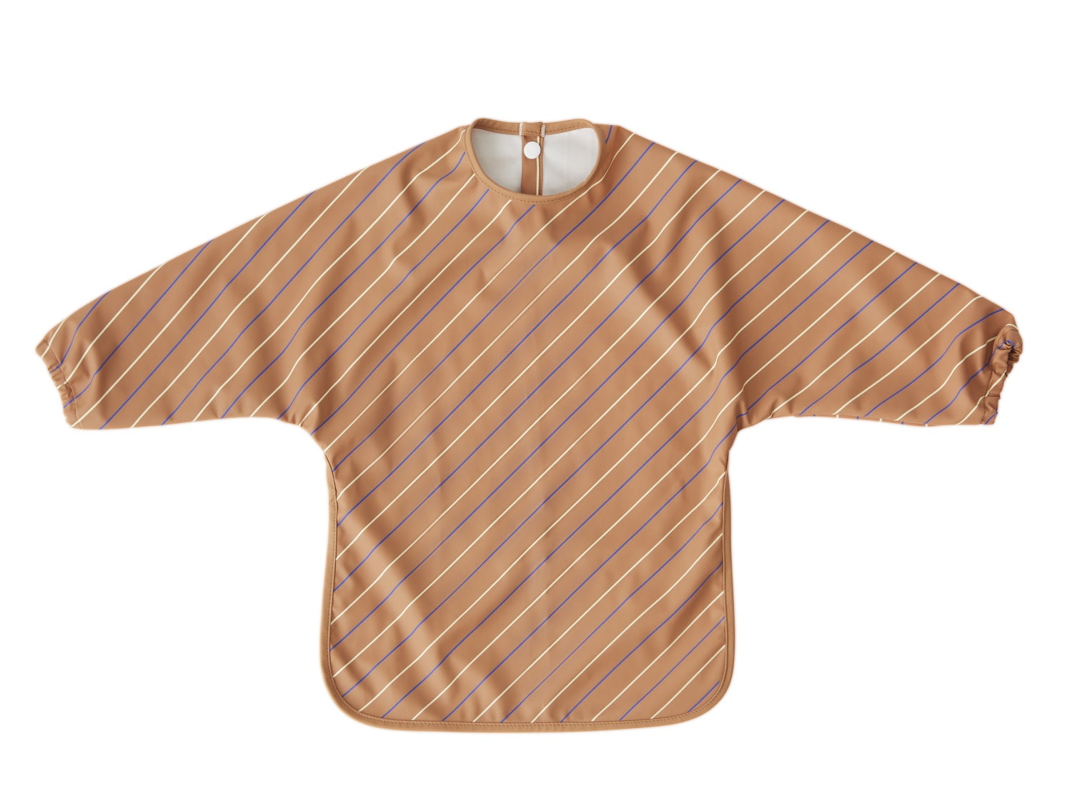 Oyoy Cape Bib (striped caramel)