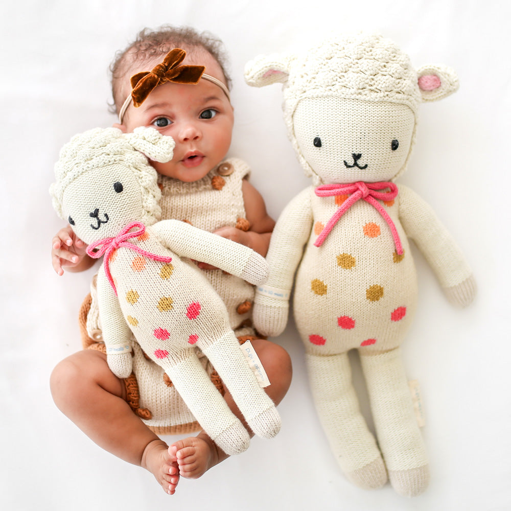 Cuddle and Kind Lucy the Lamb