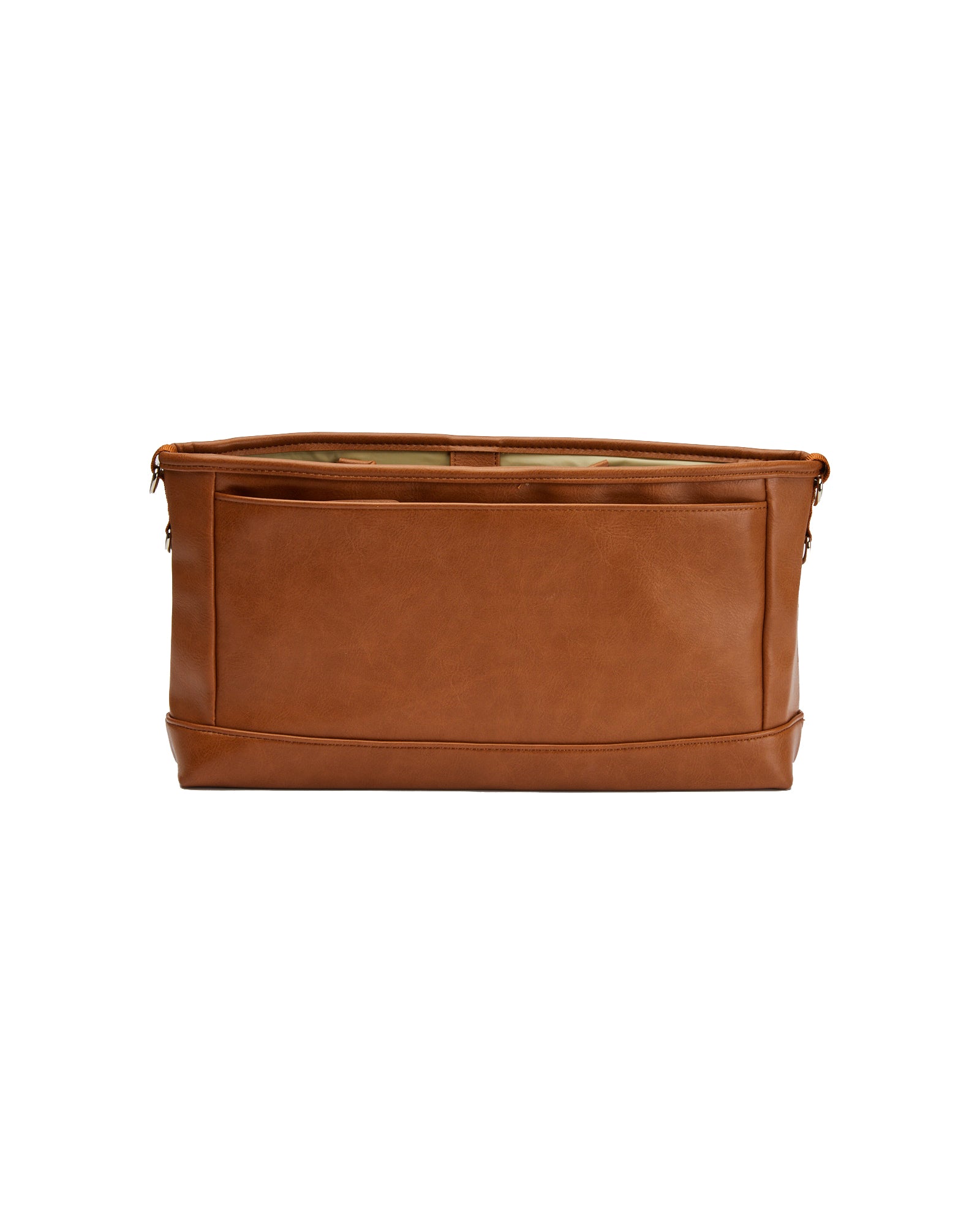 Oioi Signature Pram Caddy Vegan Leather (tan)