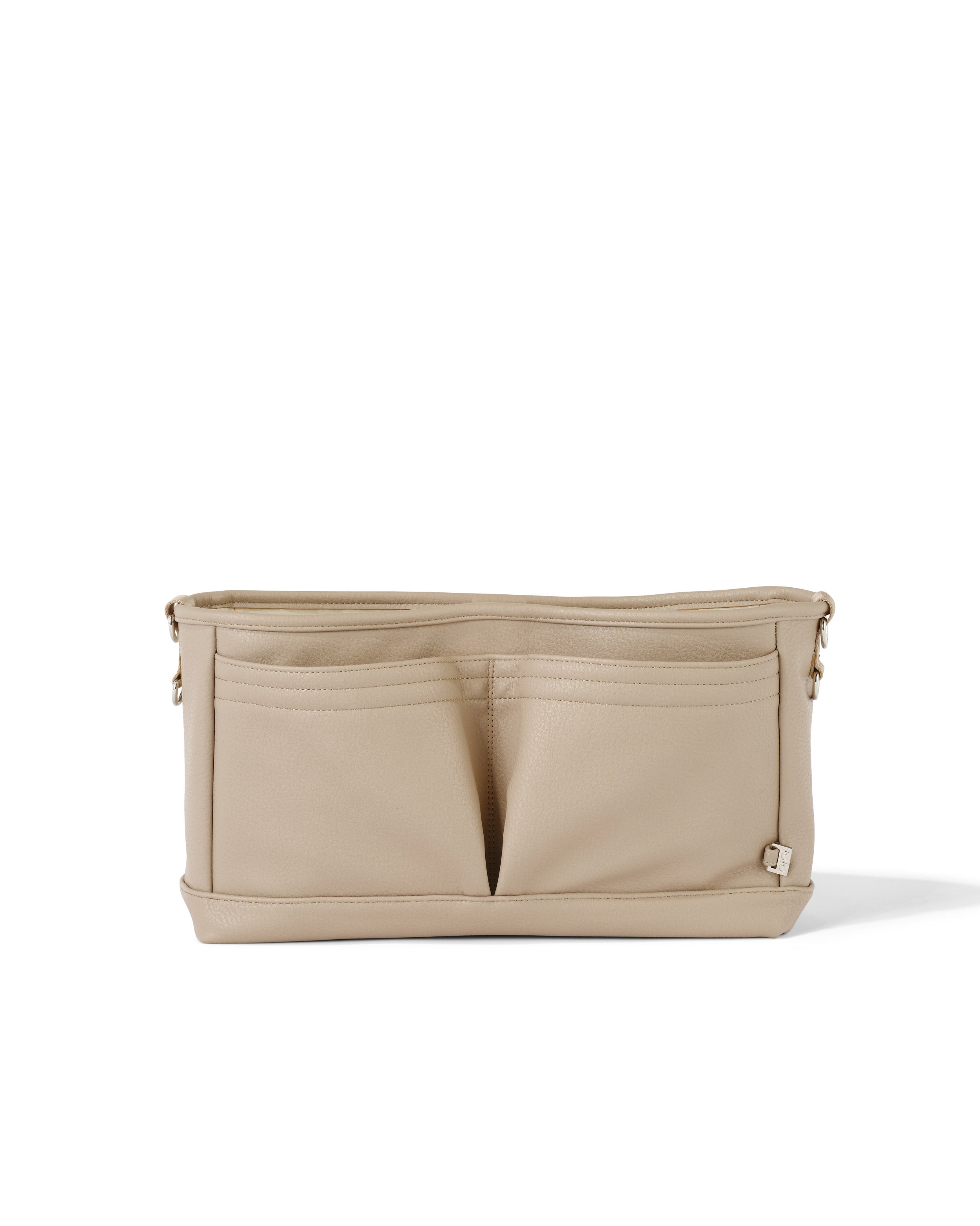 Oioi Signature Pram Caddy Vegan Leather (oat)