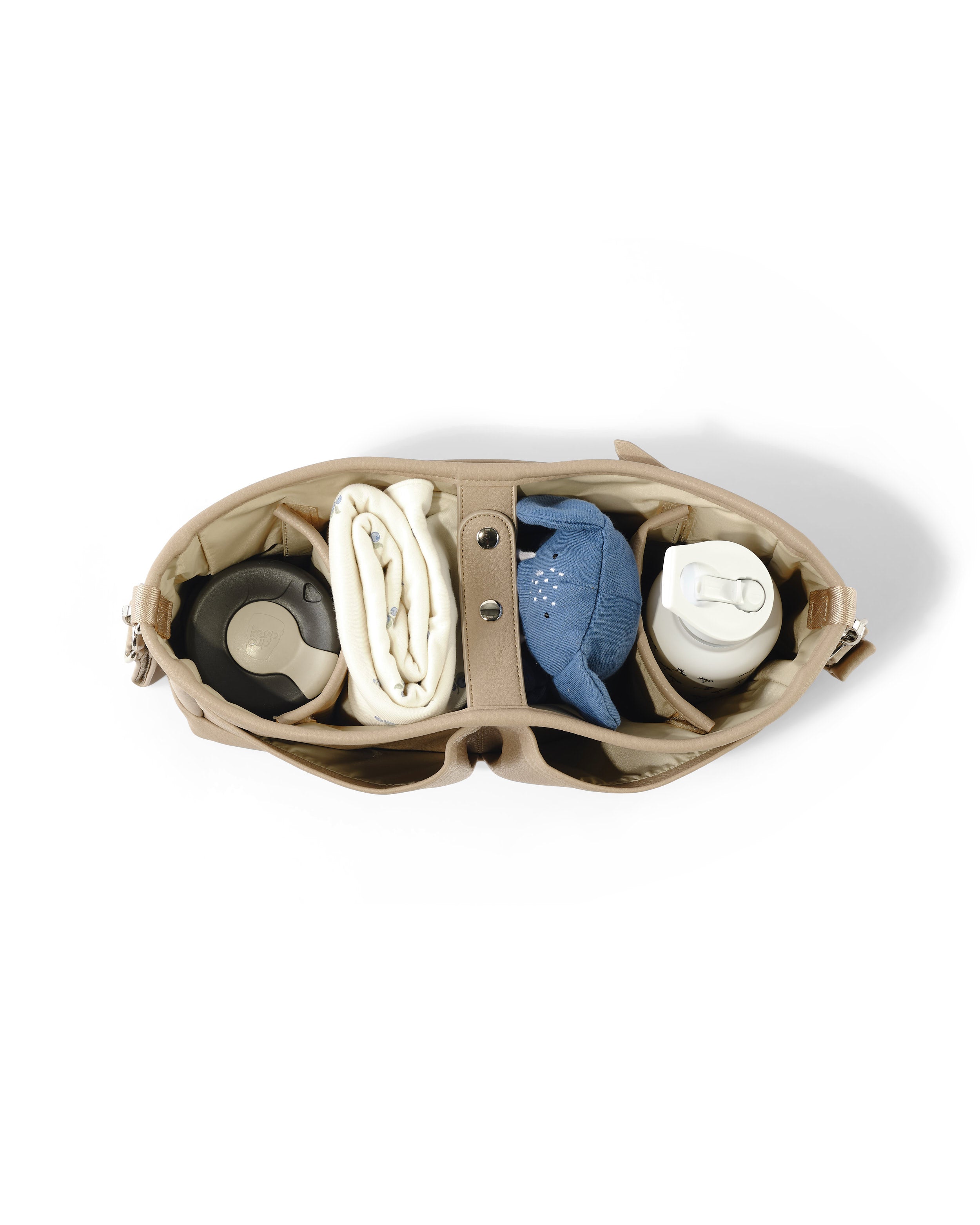 Oioi Signature Pram Caddy Vegan Leather (oat)