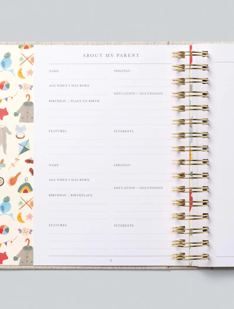 Write To Me Baby - First Year Of You (grey)