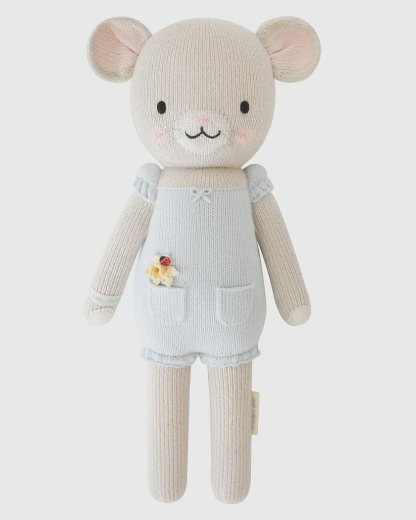 Cuddle and Kind Beatrice the Mouse (periwinkle)