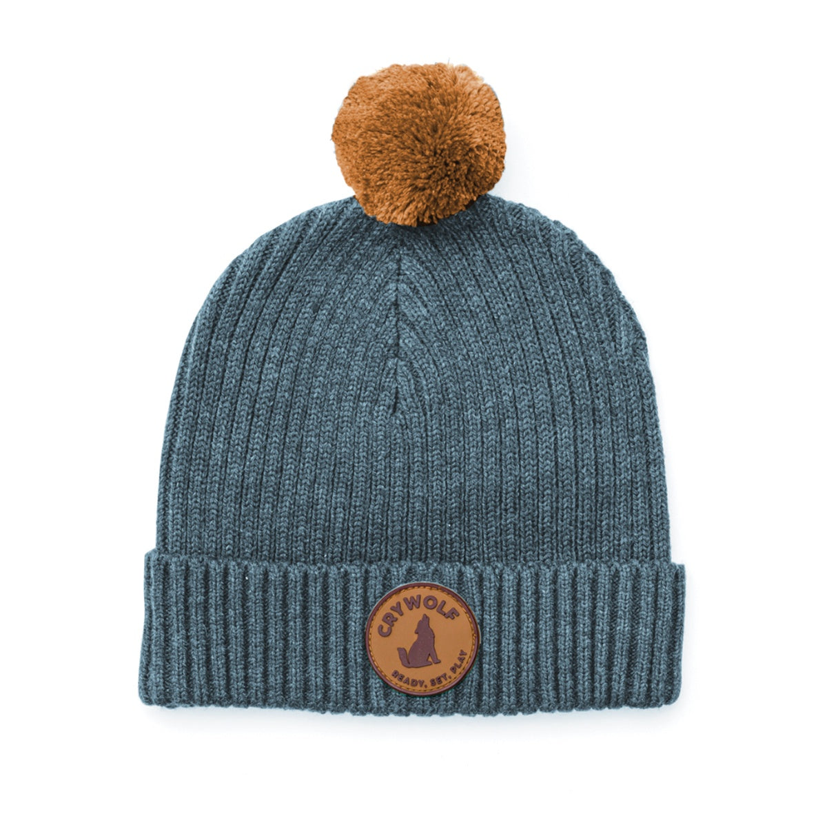 Crywolf Pom Pom Beanie (scout blue)