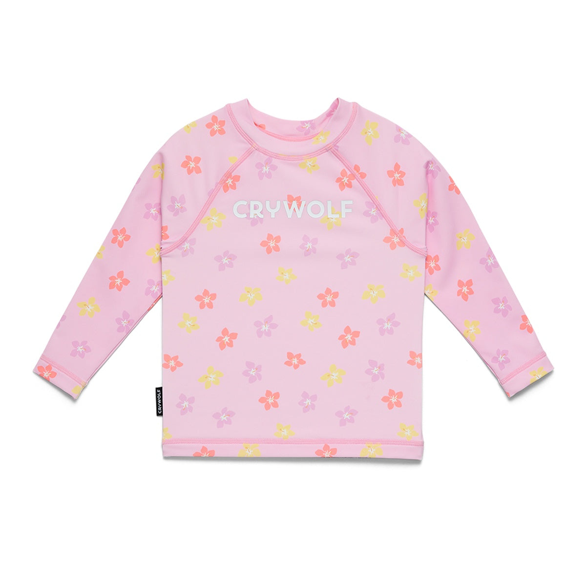 Crywolf Baby Rash Vest (hibiscus bloom)