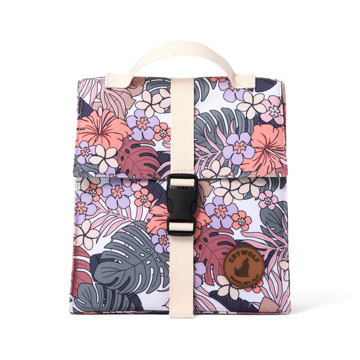 Crywolf Lunch Bag (tropical floral)