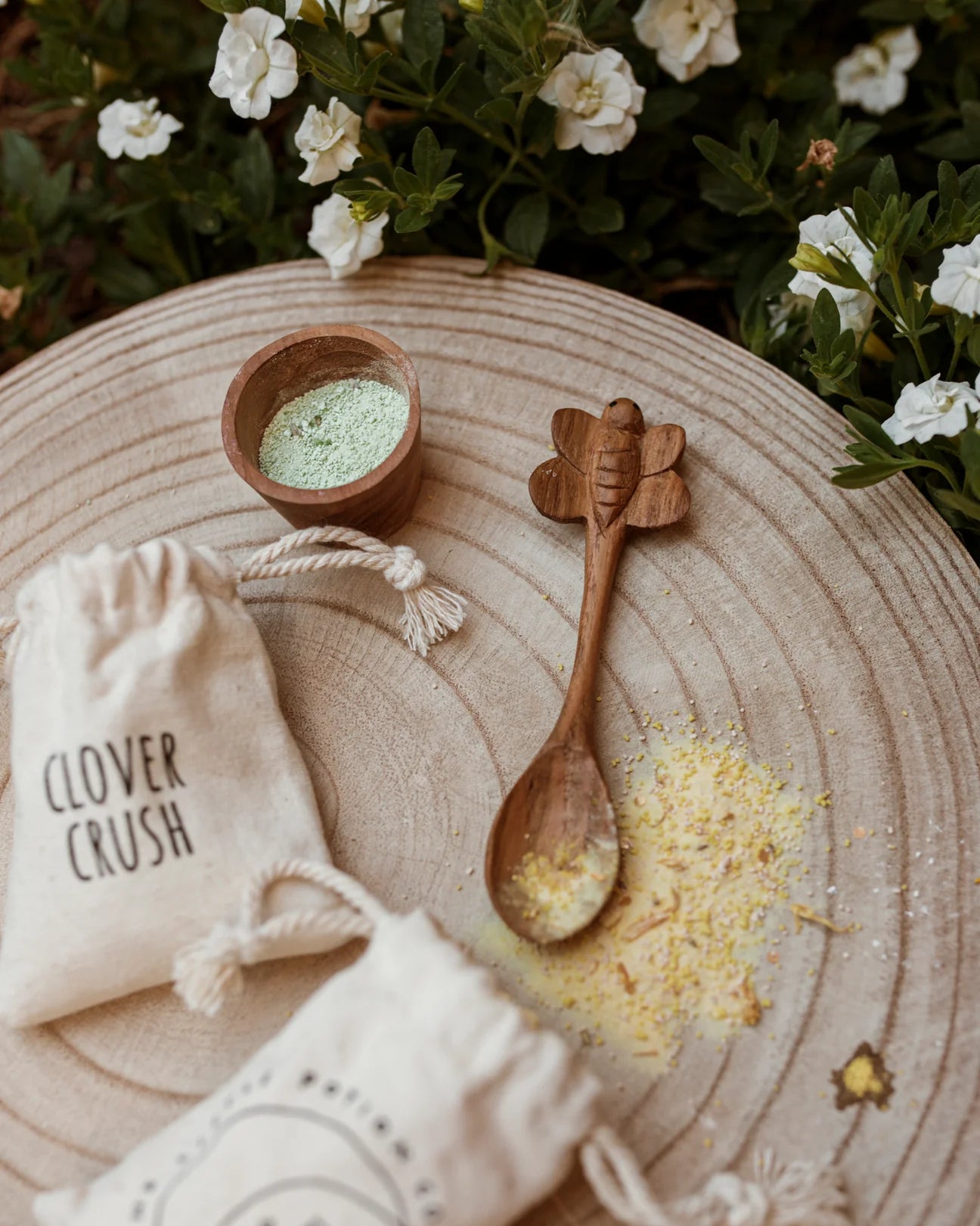 The Little Potion Co Bee and Butterfly Spoons