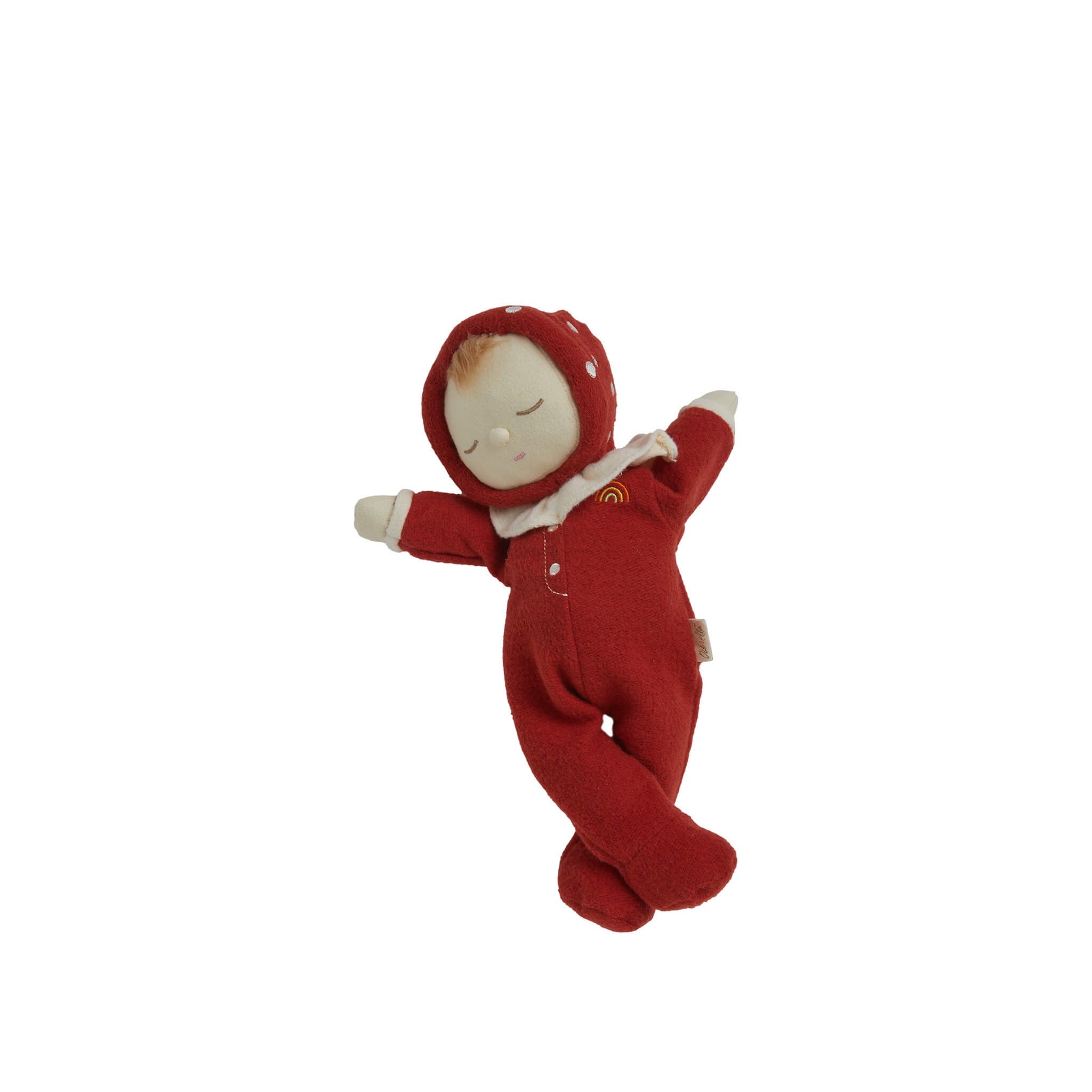 Olli Ella Dozy Dinkum Toadstool Moppet (red)