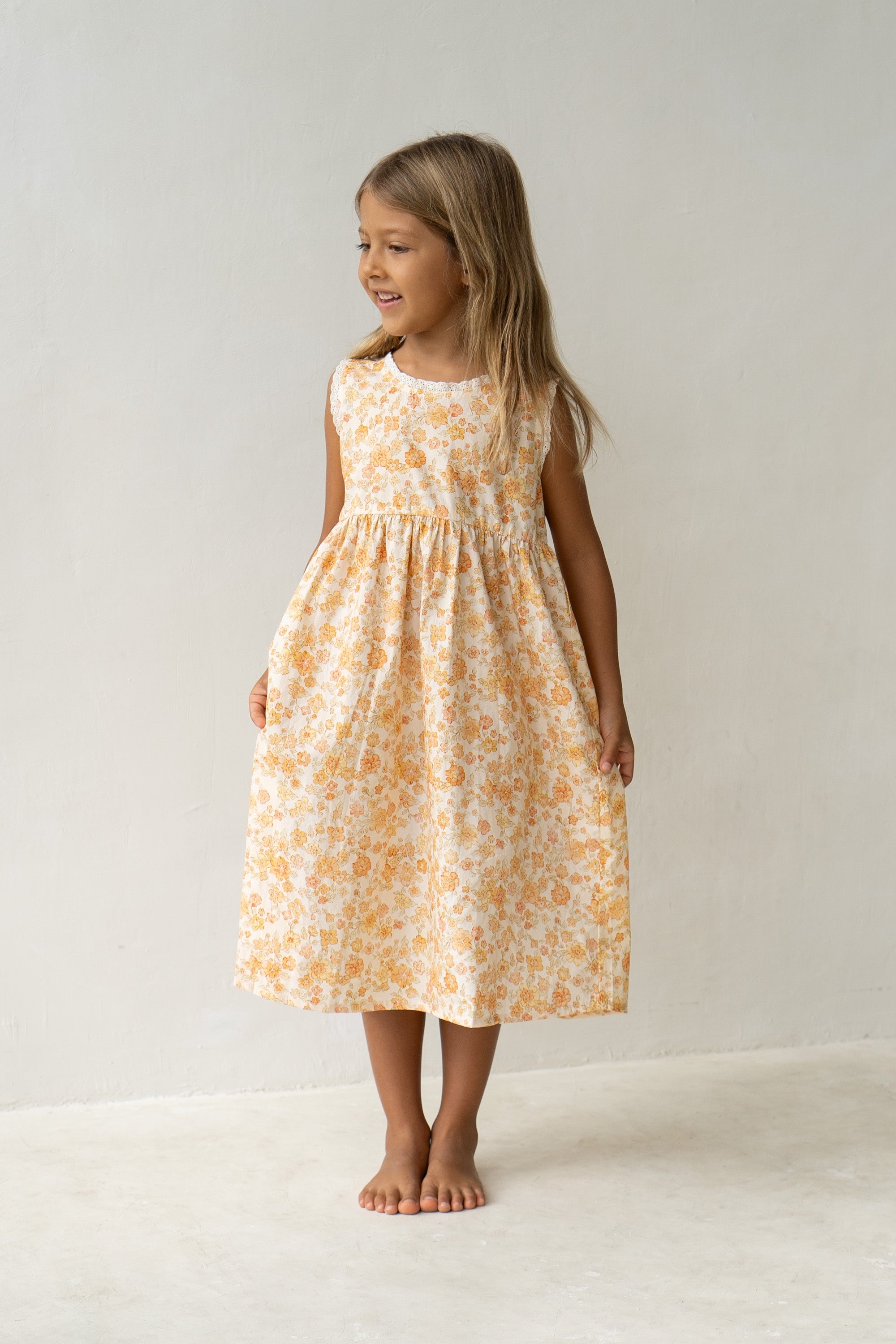Illoura Eden Dress (buttercup print)