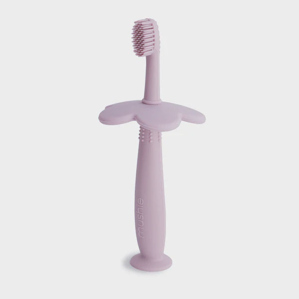 Mushie Silicone Training Toothbrush