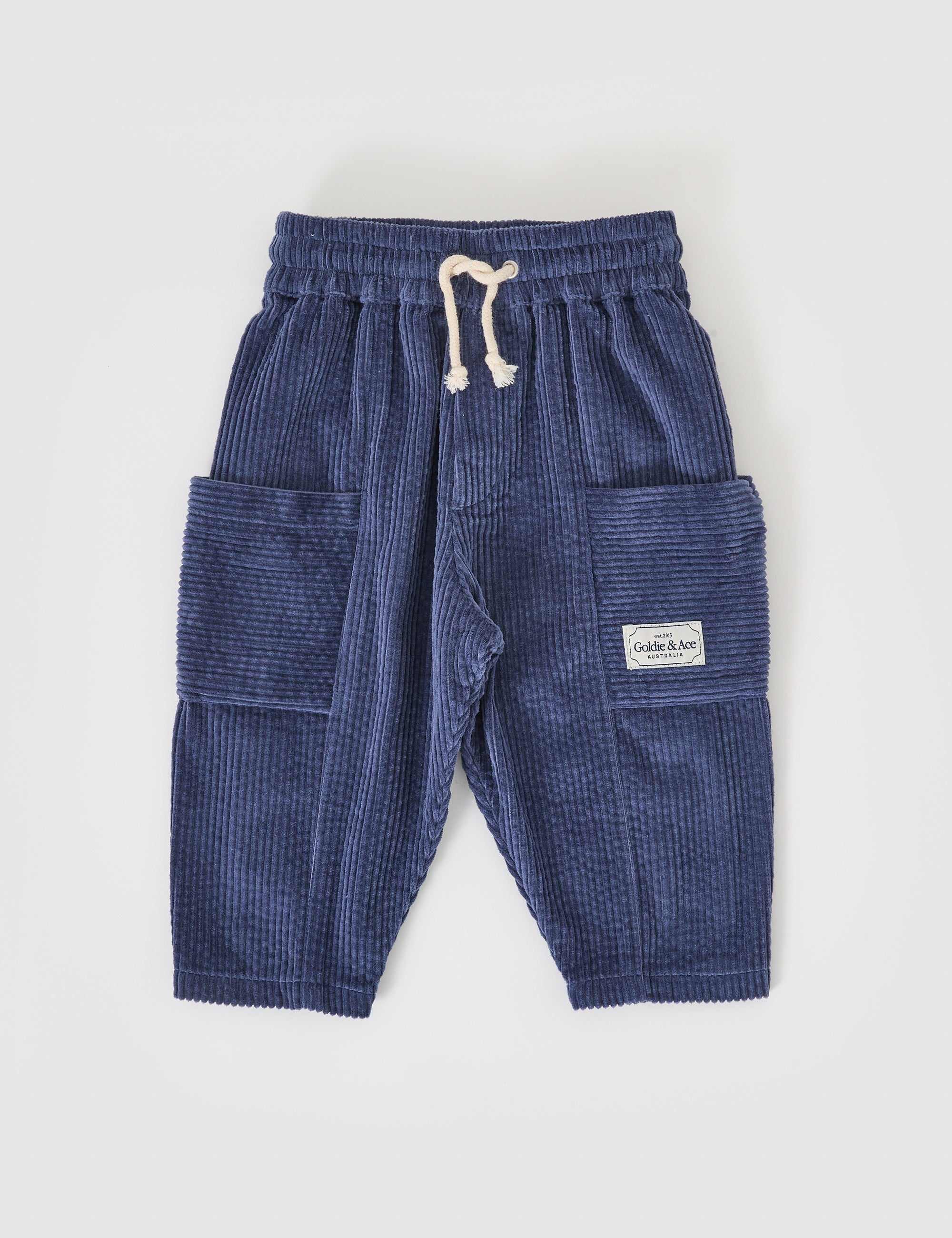Goldie and Ace Kit Corduroy Pocket Pant (navy)