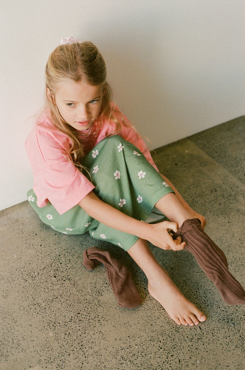 Illoura Base Skirt (field daisy print)