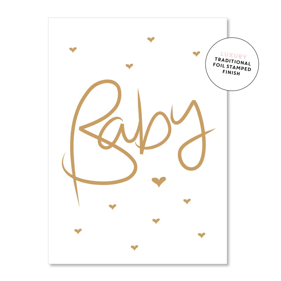 Just Smitten Greeting Card Baby Neutral Option 2