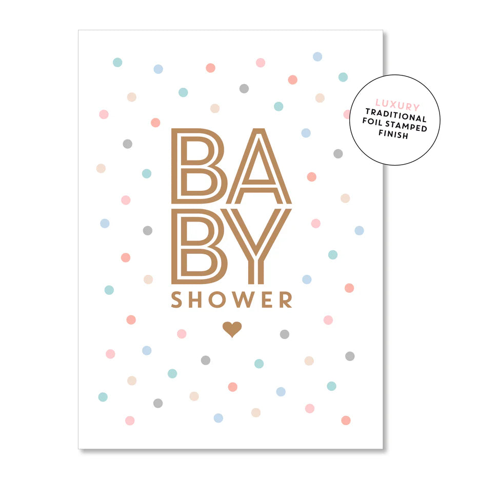 Just Smitten Greeting Card Baby Shower