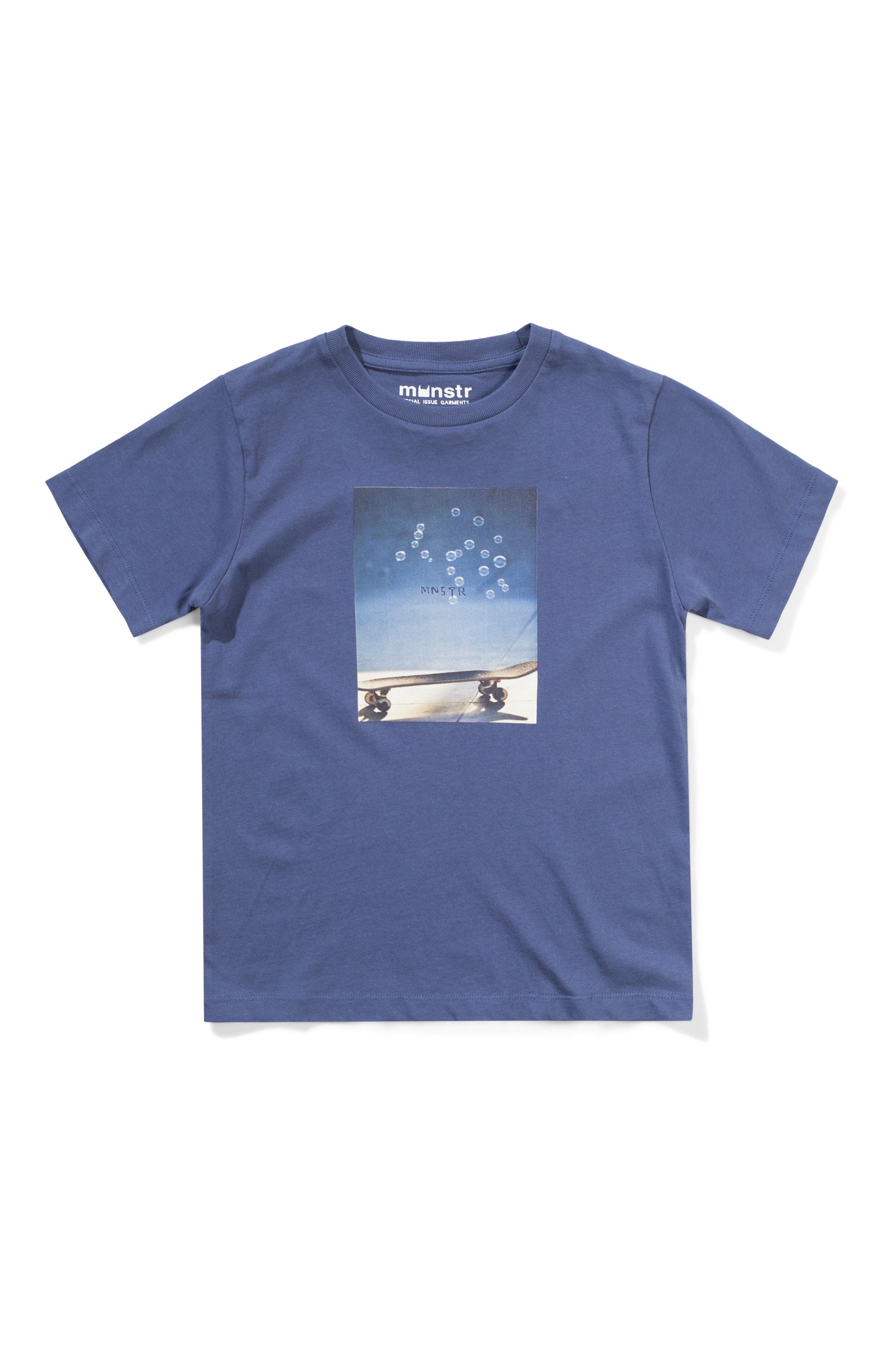 Munster Bubbles tee (dark denim)