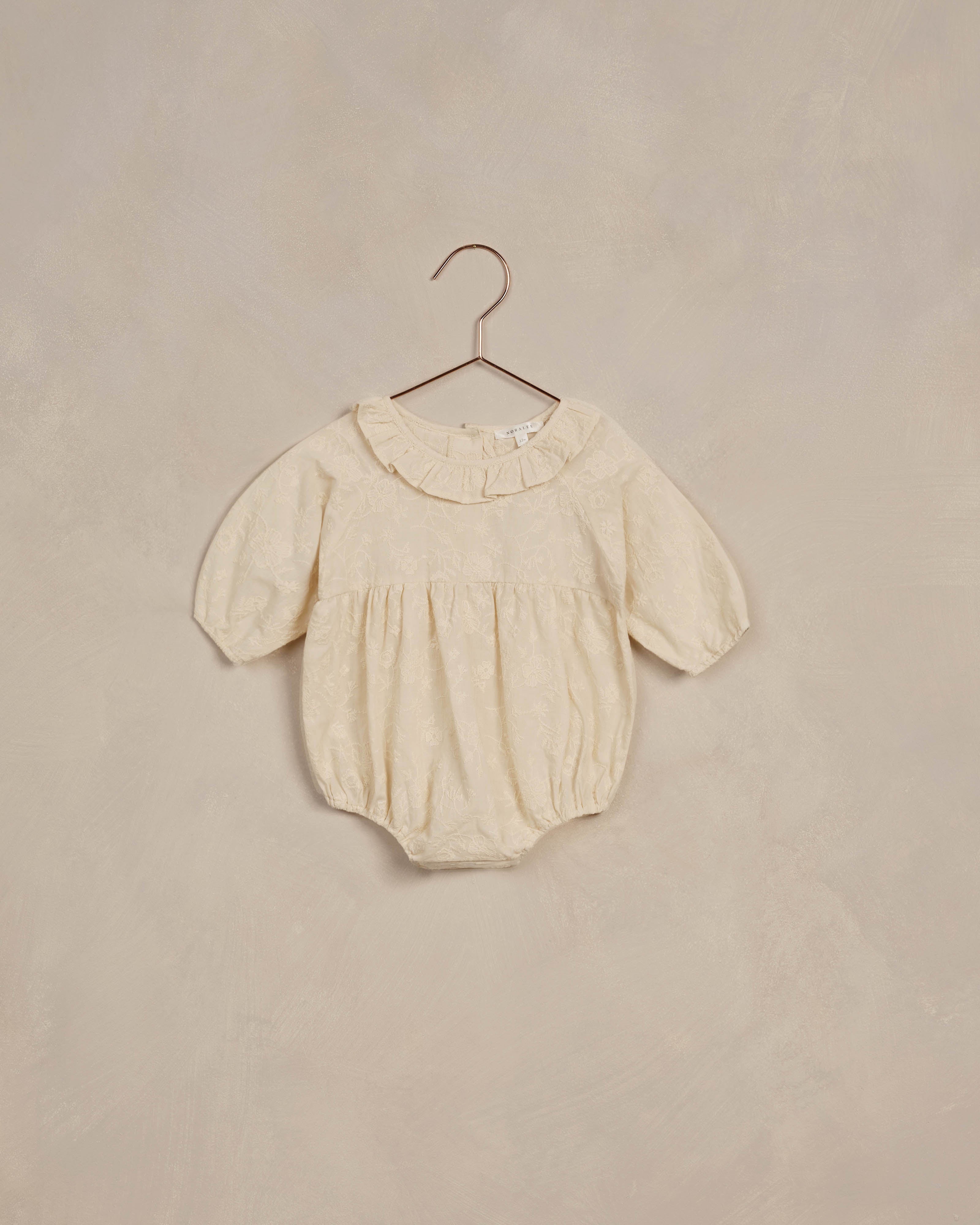 Nora Lee Adeline Romper (natural)