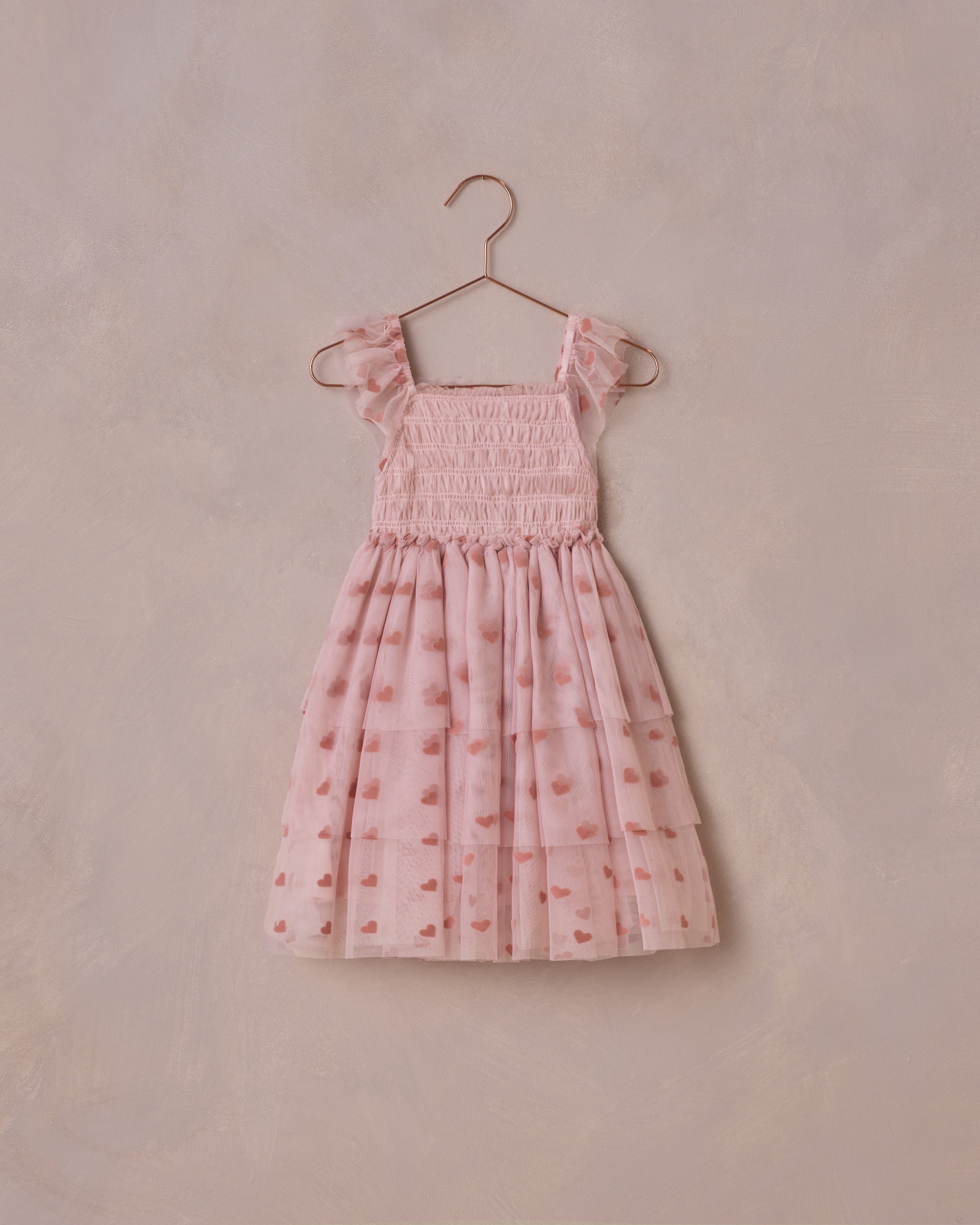 Nora Lee Valentina Dress Hearts (bubblegum)