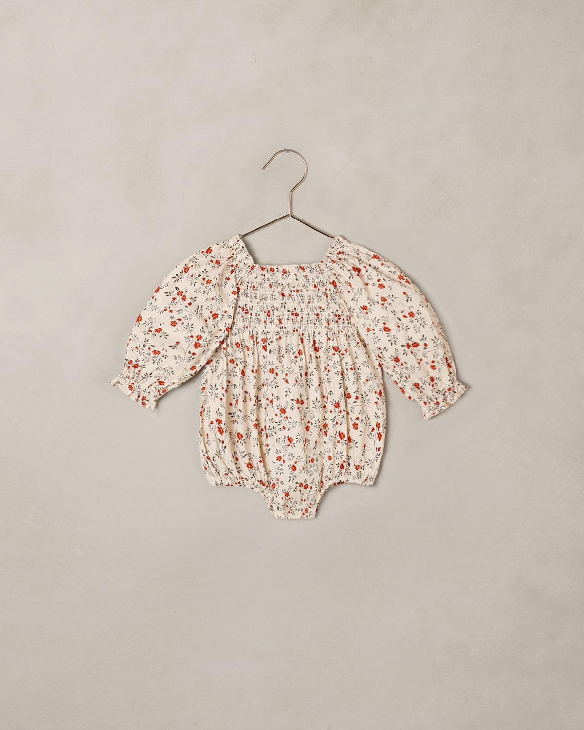 Nora Lee Autumn Romper (holly vines)