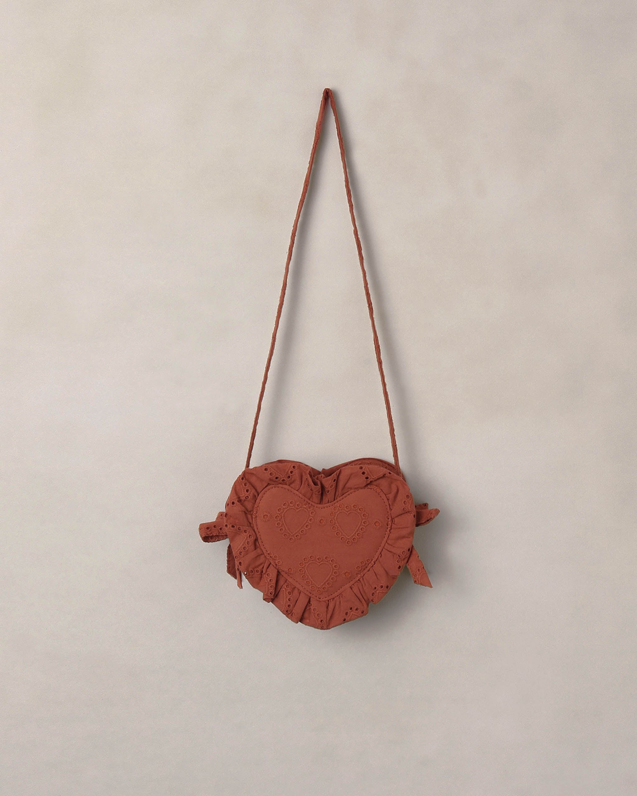 Nora Lee Heart Purse (red)