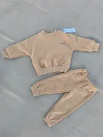 Tiny Trove 3D Logo Woodie Tracksuit (fawn) (Pre Order )