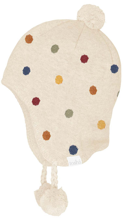 Toshi Organic Earmuff Storytime Beanie (ernie)