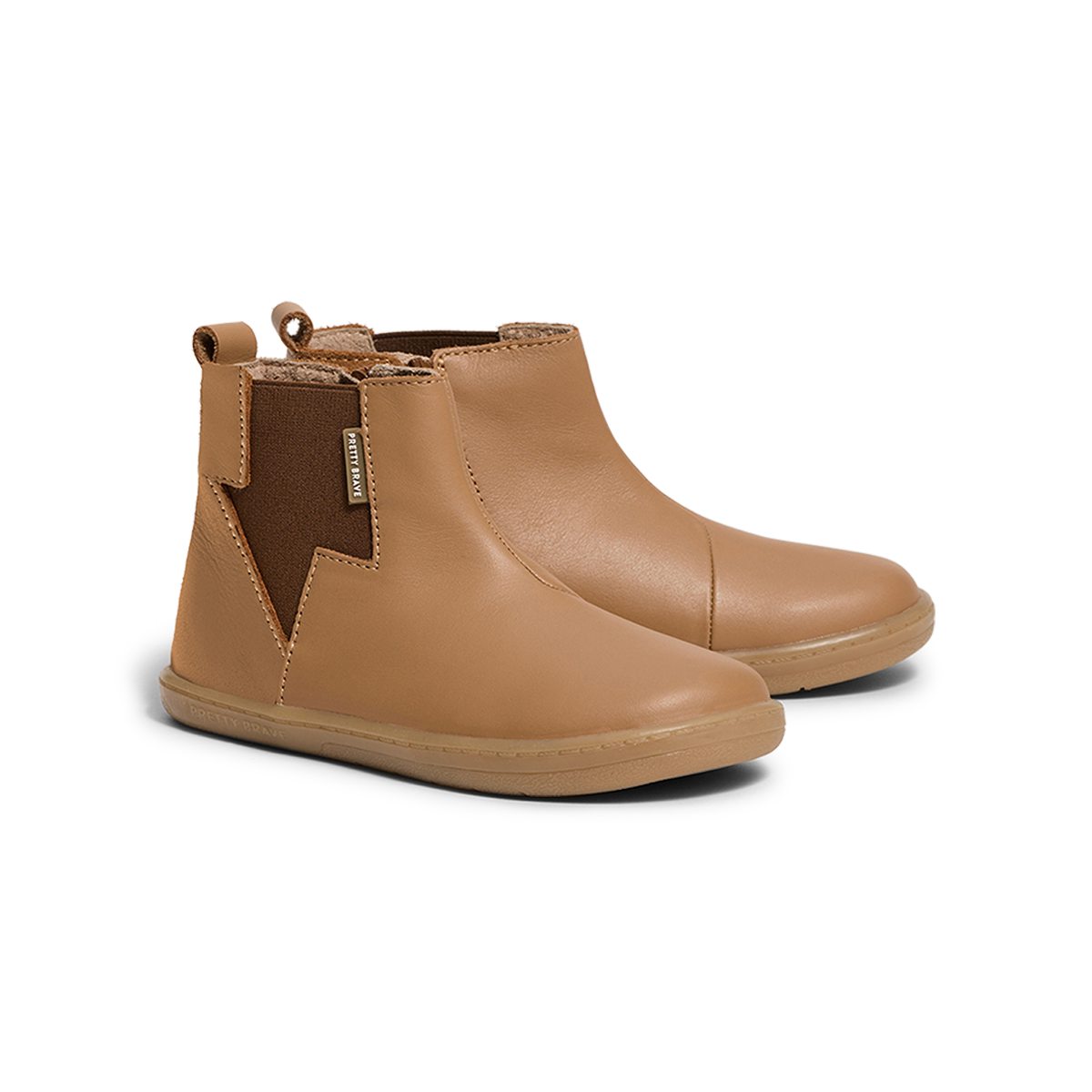 Pretty Brave Toddler Bolt Boot (tan)