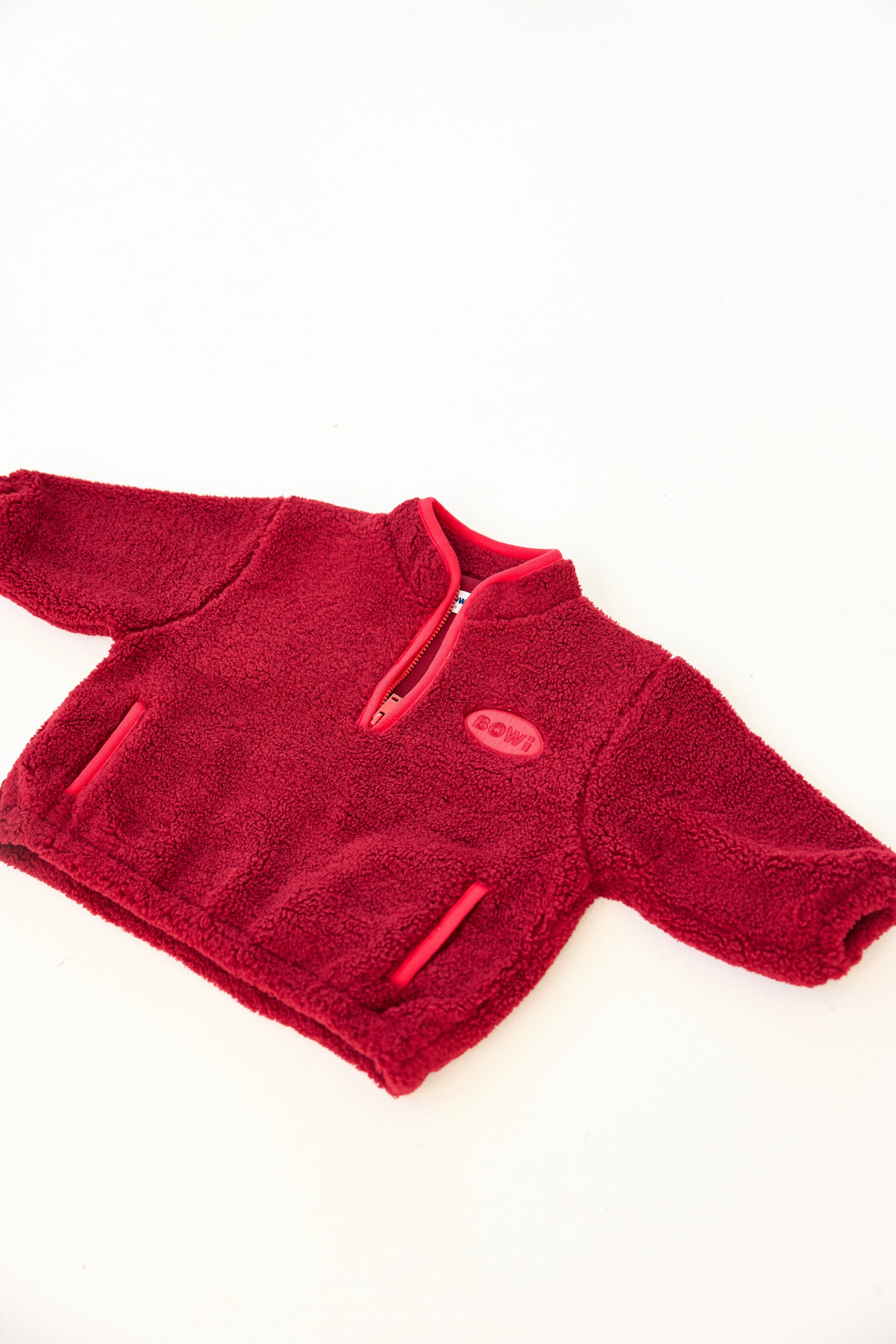 Bowi Sports Sherpa Jacket (burgundy)